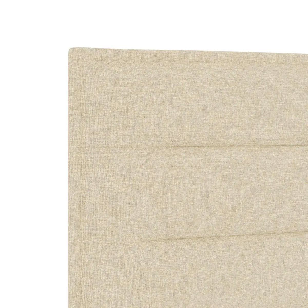 Lit boxspring avec matelas Crème 80 x 200 cm Tissu - XIOS
