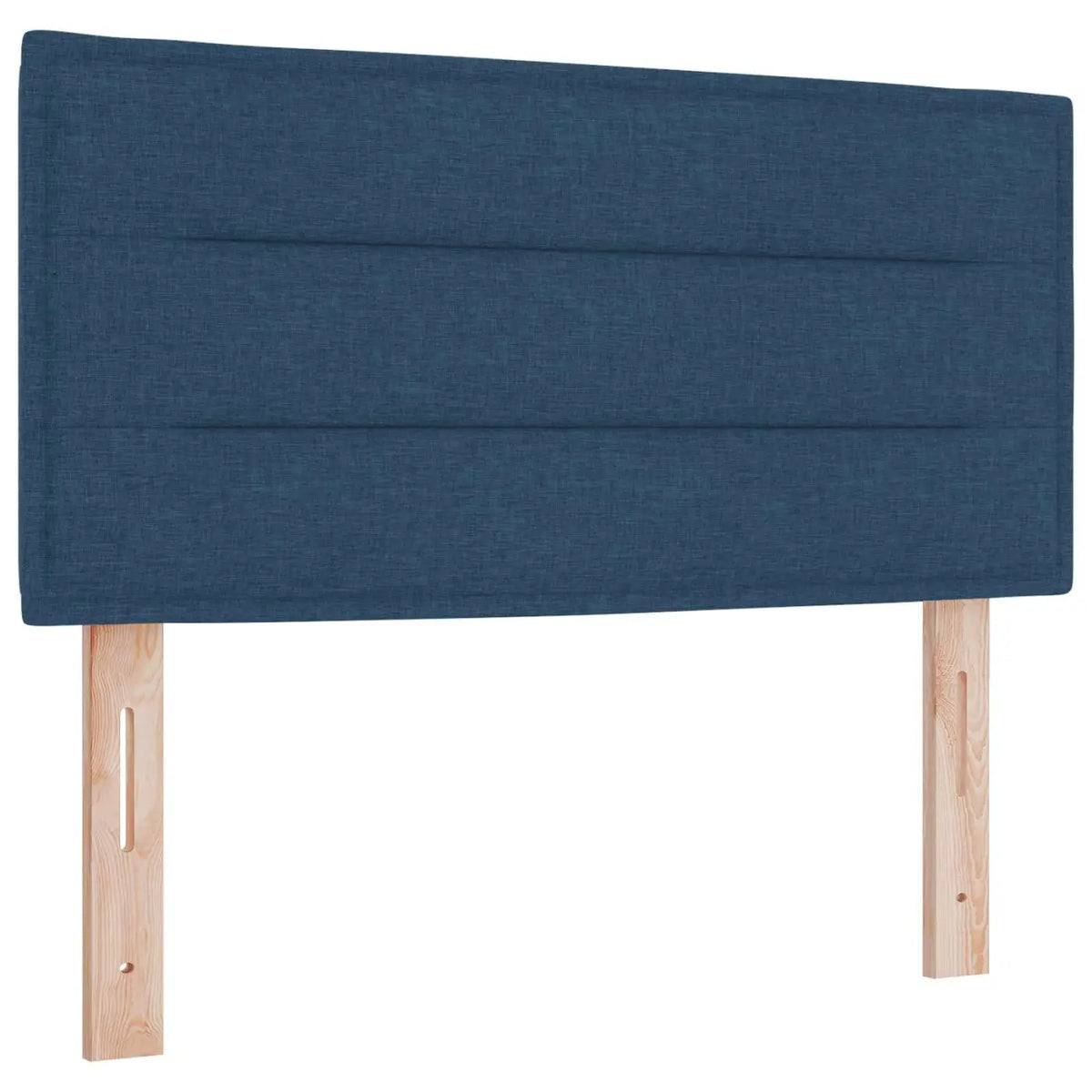 Lit boxspring avec matelas Bleu 120 x 200 cm Tissu - XIOS