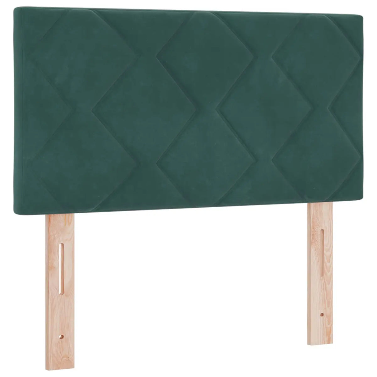Lit de box spring avec matelas et LED Vert foncé 80 x 200 cm - XIOS