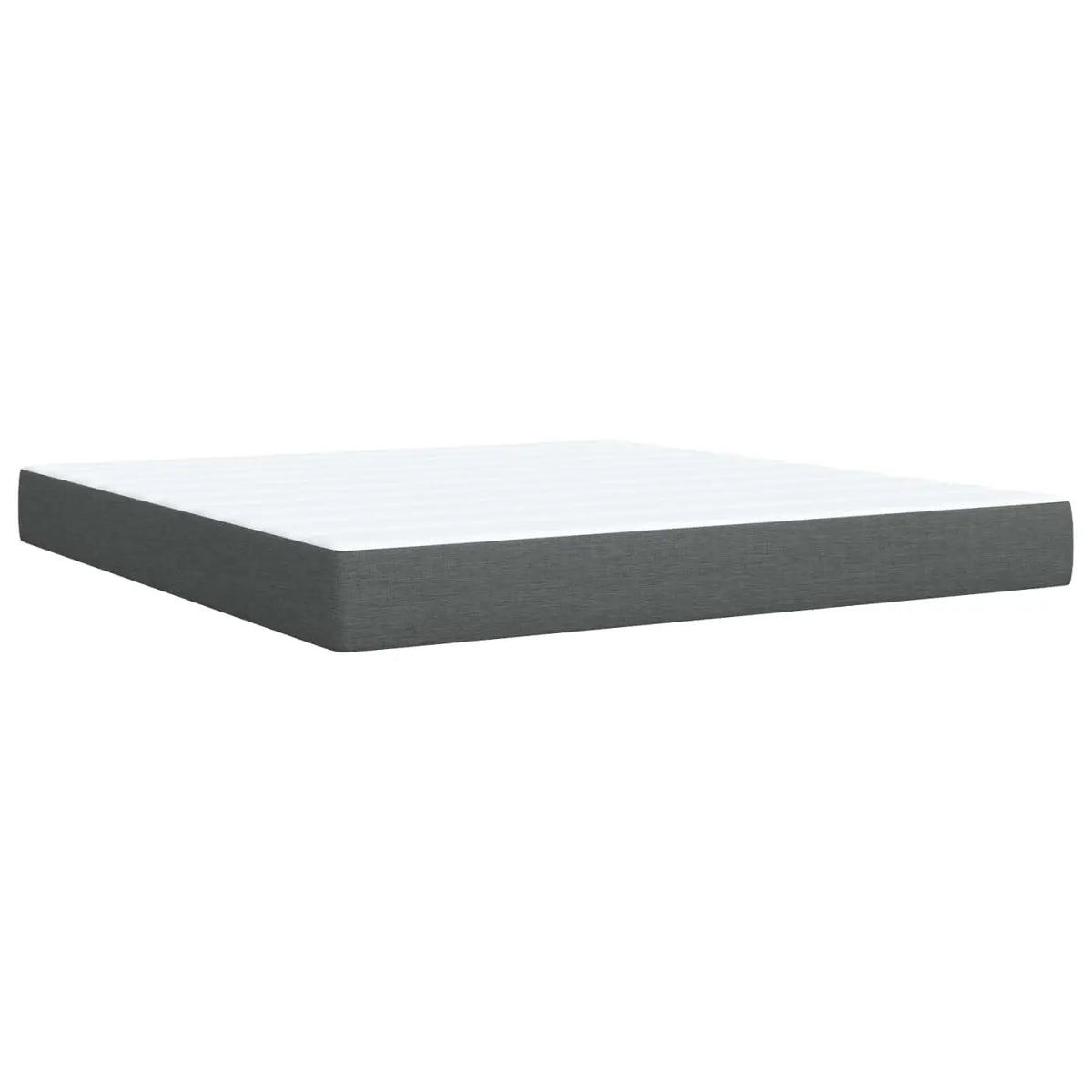 Lit avec rangement et matelas Gris foncé 140 x 200 cm Velours - XIOS