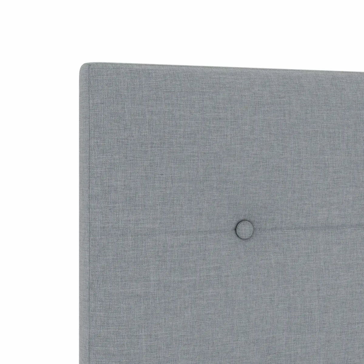 Lit de rangement LED avec matelas Gris clair 90 x 190 cm Tissu - XIOS