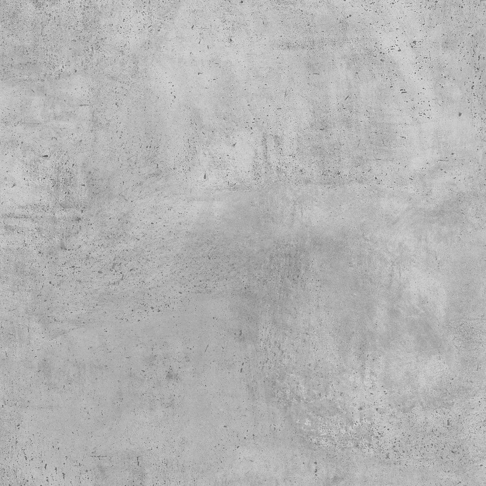 Cadre de lit avec rangement avec tiroir Gris béton 180 x 200 cm - XIOS