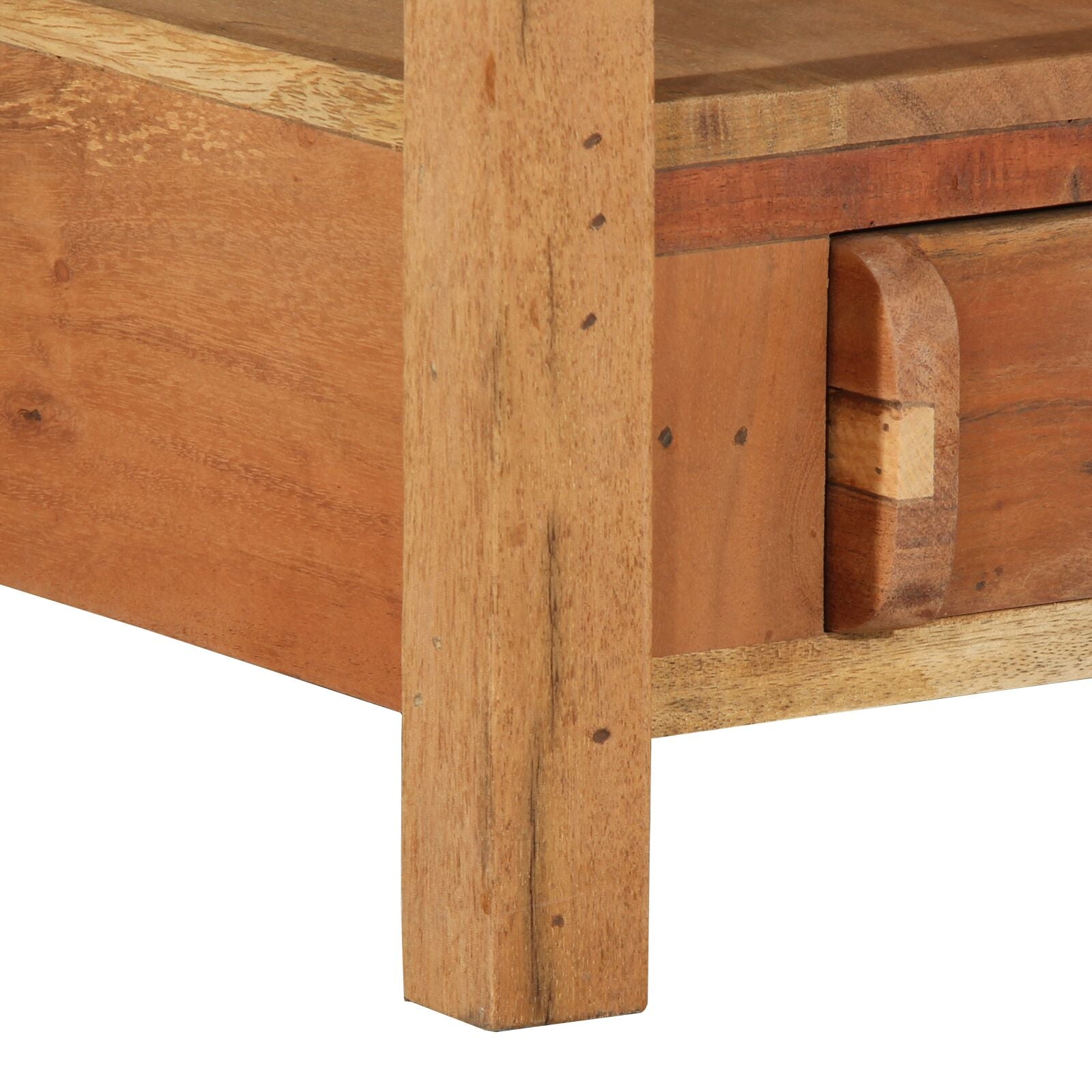 Meuble TV vidaXL 83x33x46 cm en bois massif récupéré Fixations & meubles de rangement multimédia vidaXL