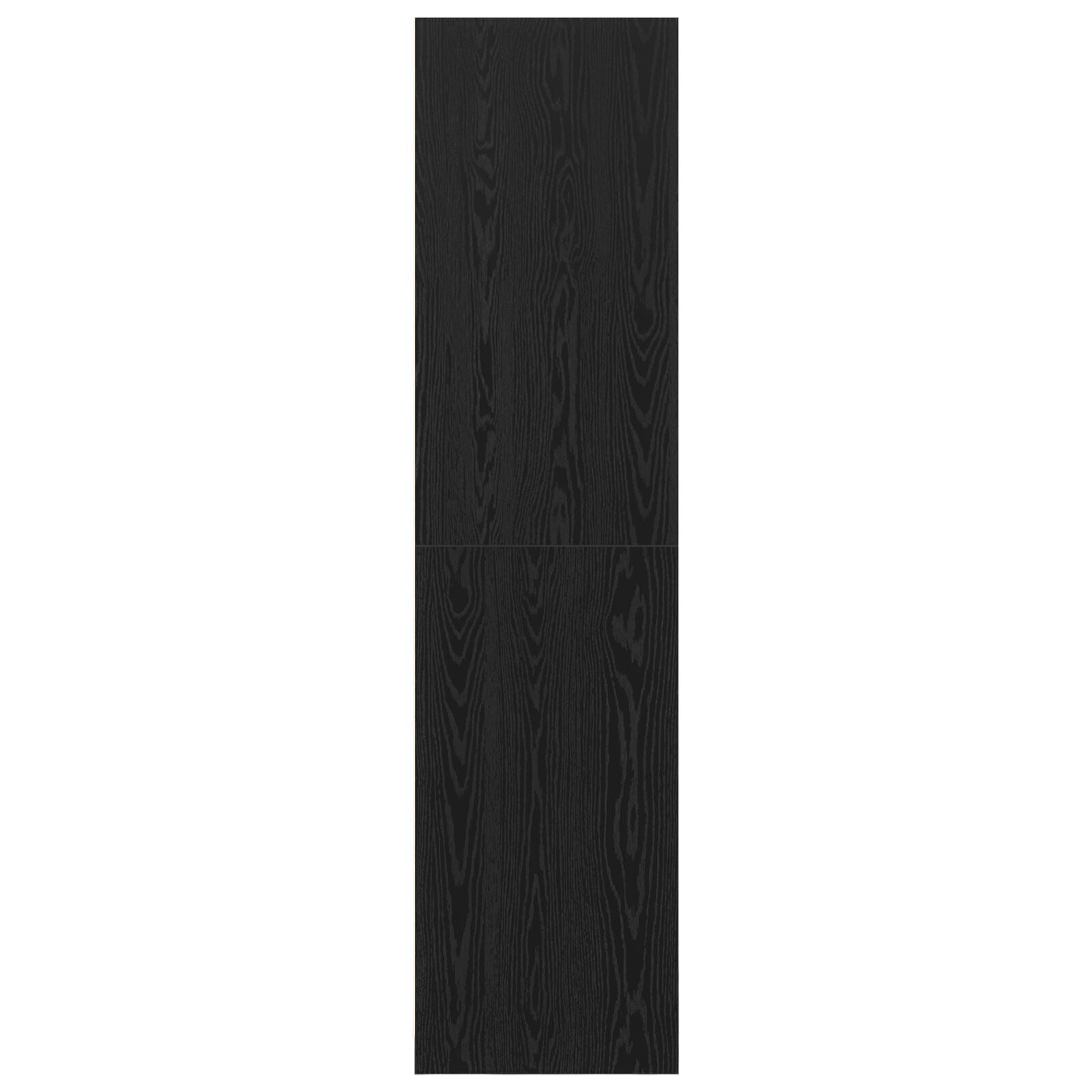 Armoire en Chêne Noir vidaXL - 100x50x200 cm Armoires vidaXL