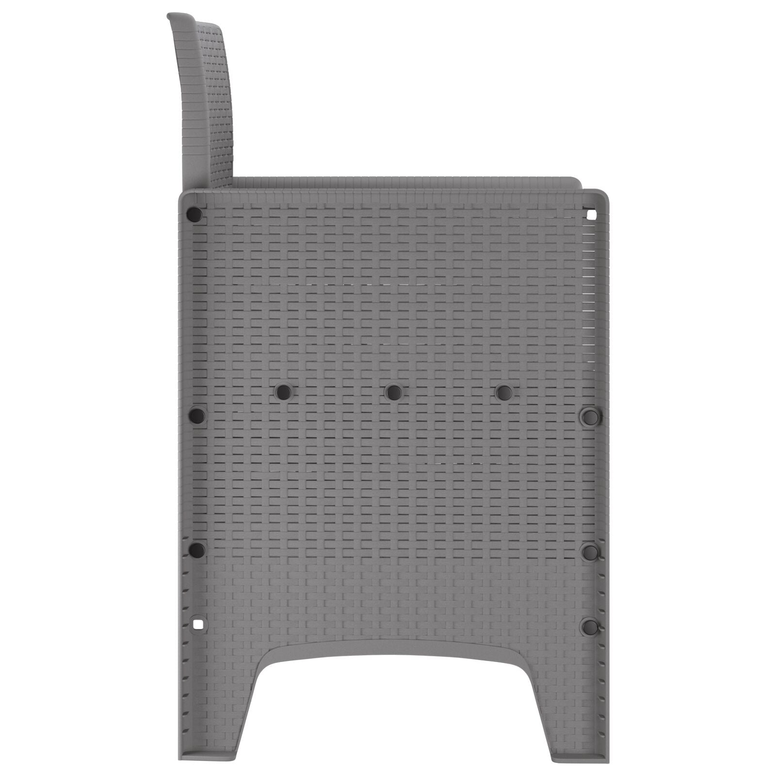 Chaise de jardin vidaXL Set de 2 Gris clair, Anthracite Polypropylène Chaises de jardin vidaXL