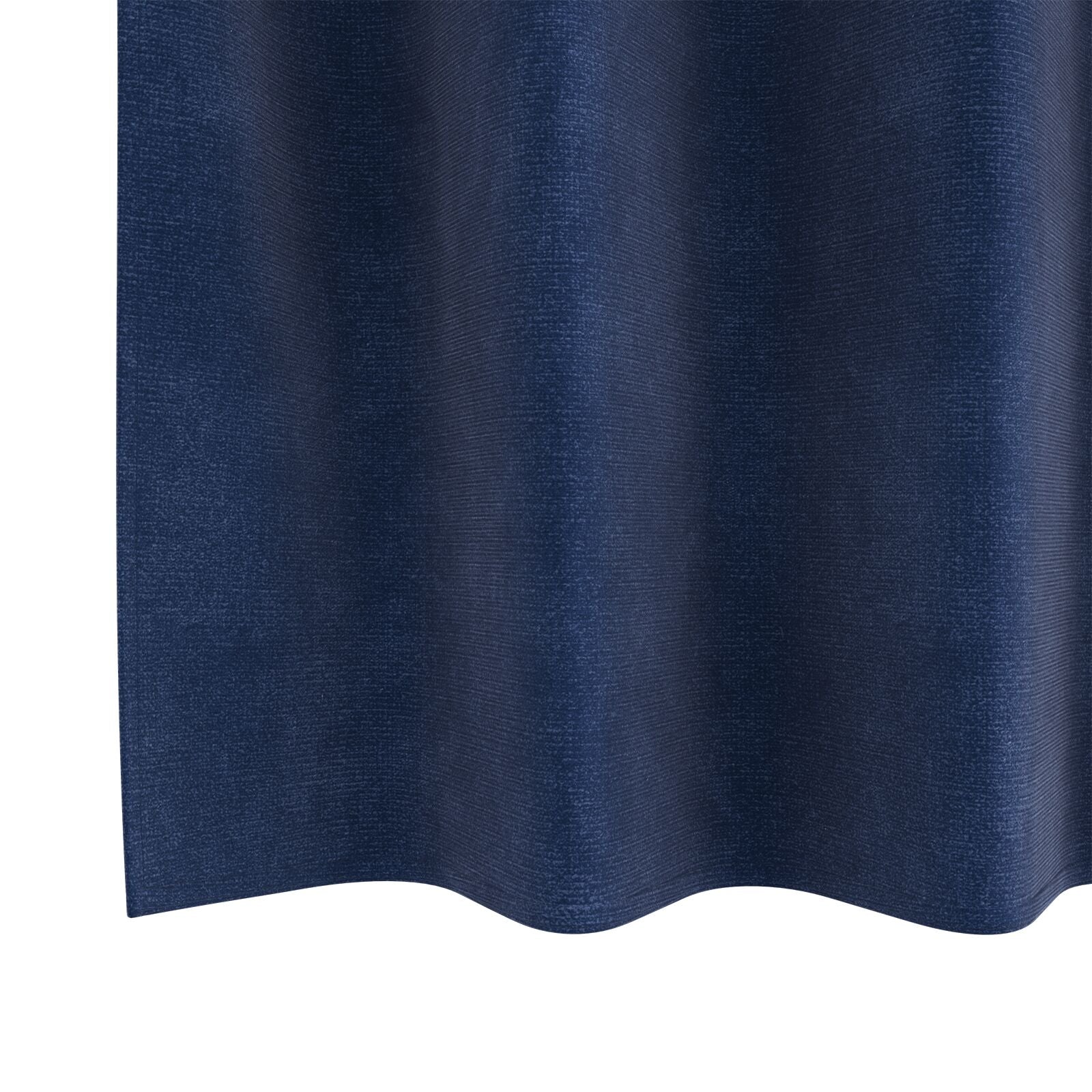 Rideaux occultants vidaXL avec œillets 2 pcs en velours bleu foncé Rideaux vidaXL