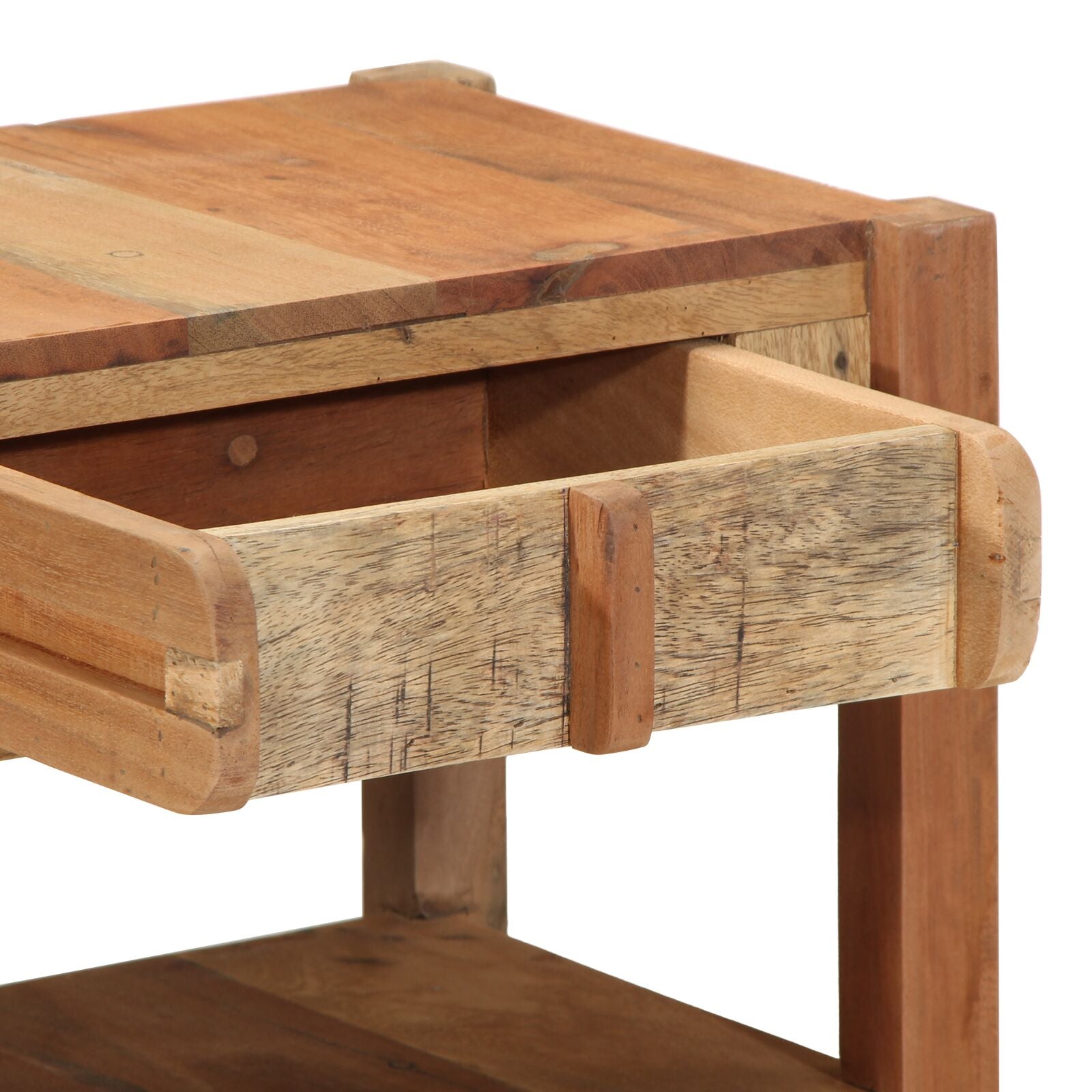 Meuble TV vidaXL 83x33x46 cm en bois massif récupéré Fixations & meubles de rangement multimédia vidaXL