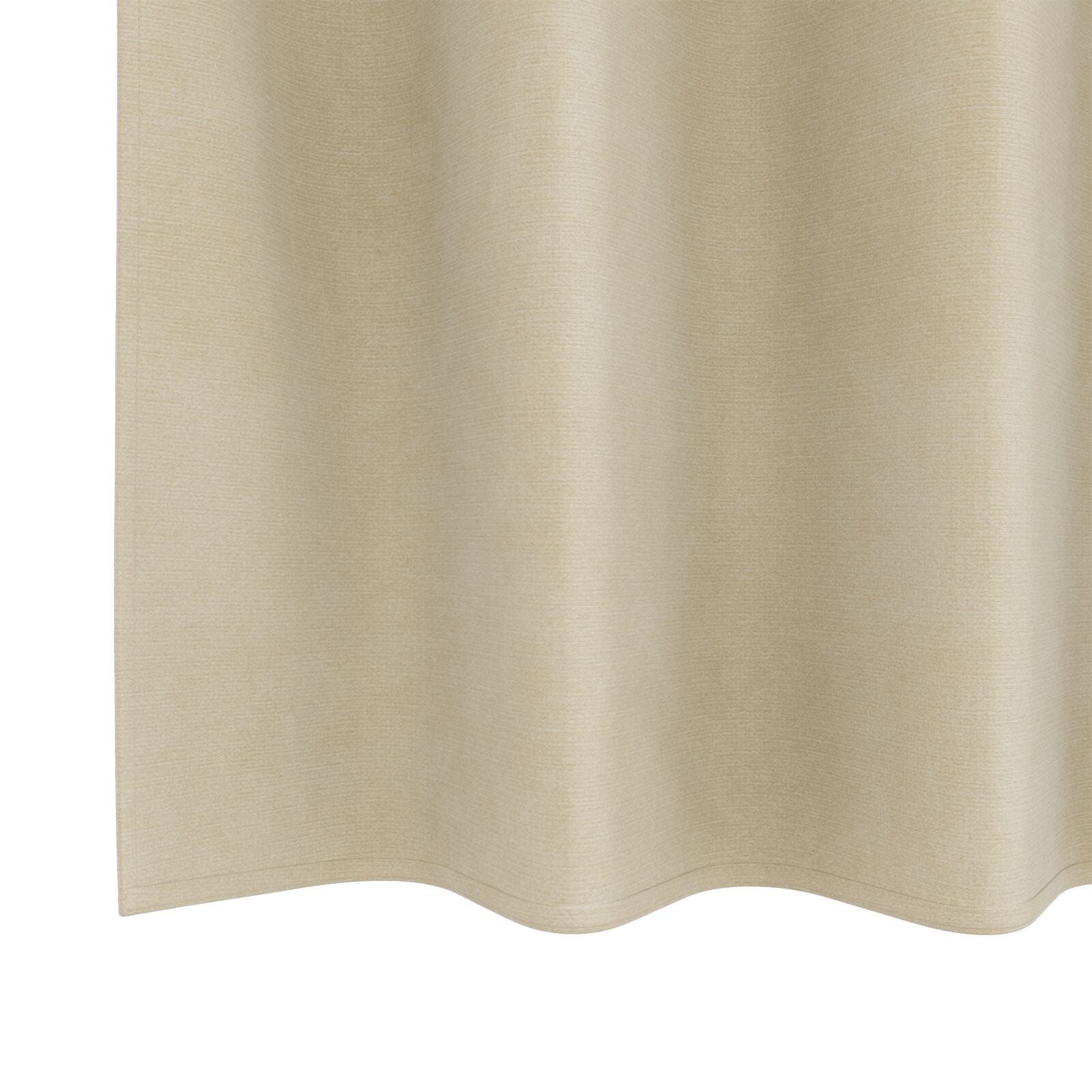 Rideaux occultants vidaXL avec œillets 2 pcs en velours crème Rideaux vidaXL