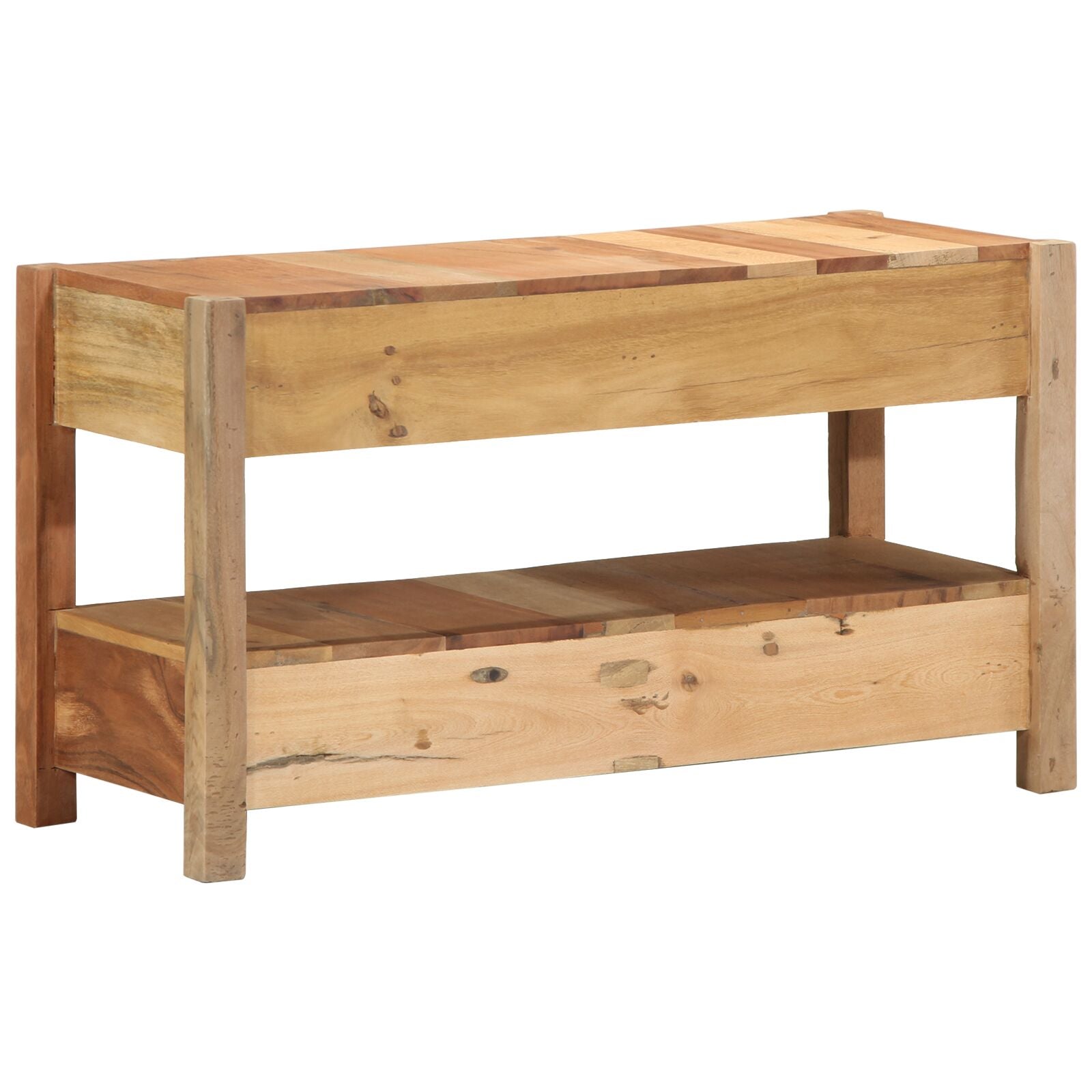 Meuble TV vidaXL 83x33x46 cm en bois massif récupéré Fixations & meubles de rangement multimédia vidaXL