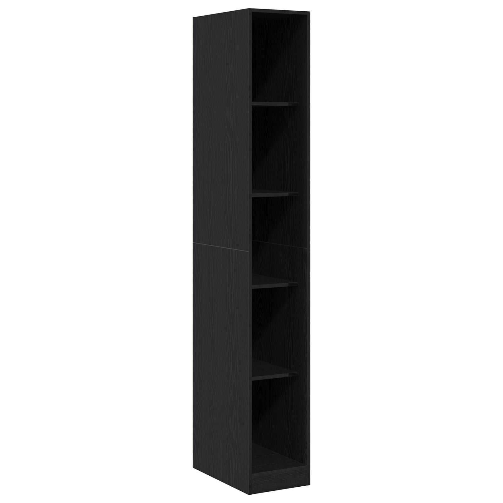 Armoire Chêne Noir - 30x50x200 cm, en bois d'ingénierie Armoires vidaXL