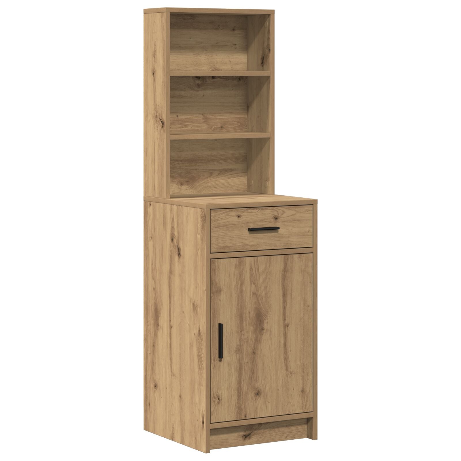 Ensemble de Coiffure 3 Pièces en Chêne Artisan en Bois Agro Coiffeuses vidaXL