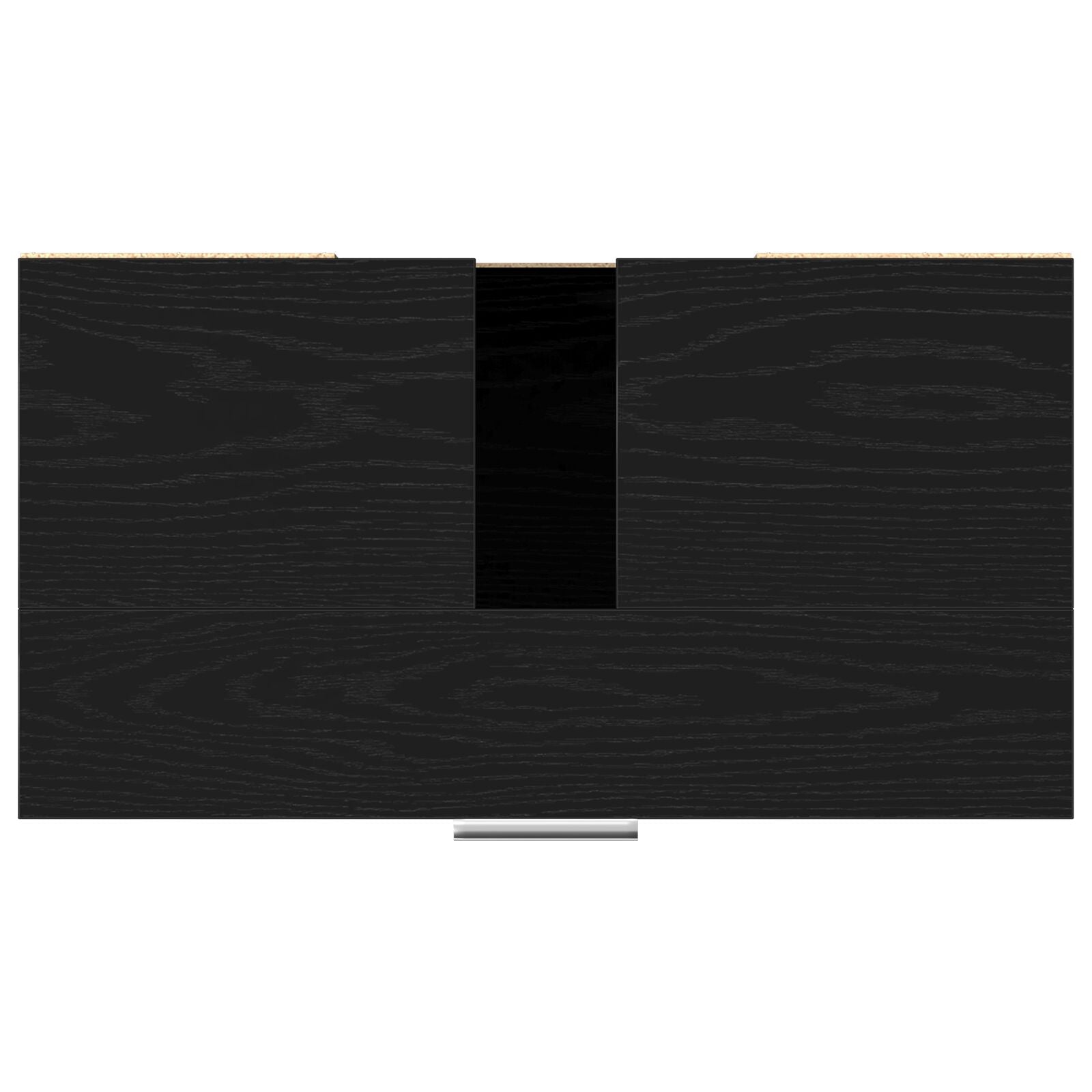 Meuble de salle de bain vidaXL Noir Chêne 60x32x54 cm Bois d'ingénierie Ensembles de mobilier pour salles de bains vidaXL