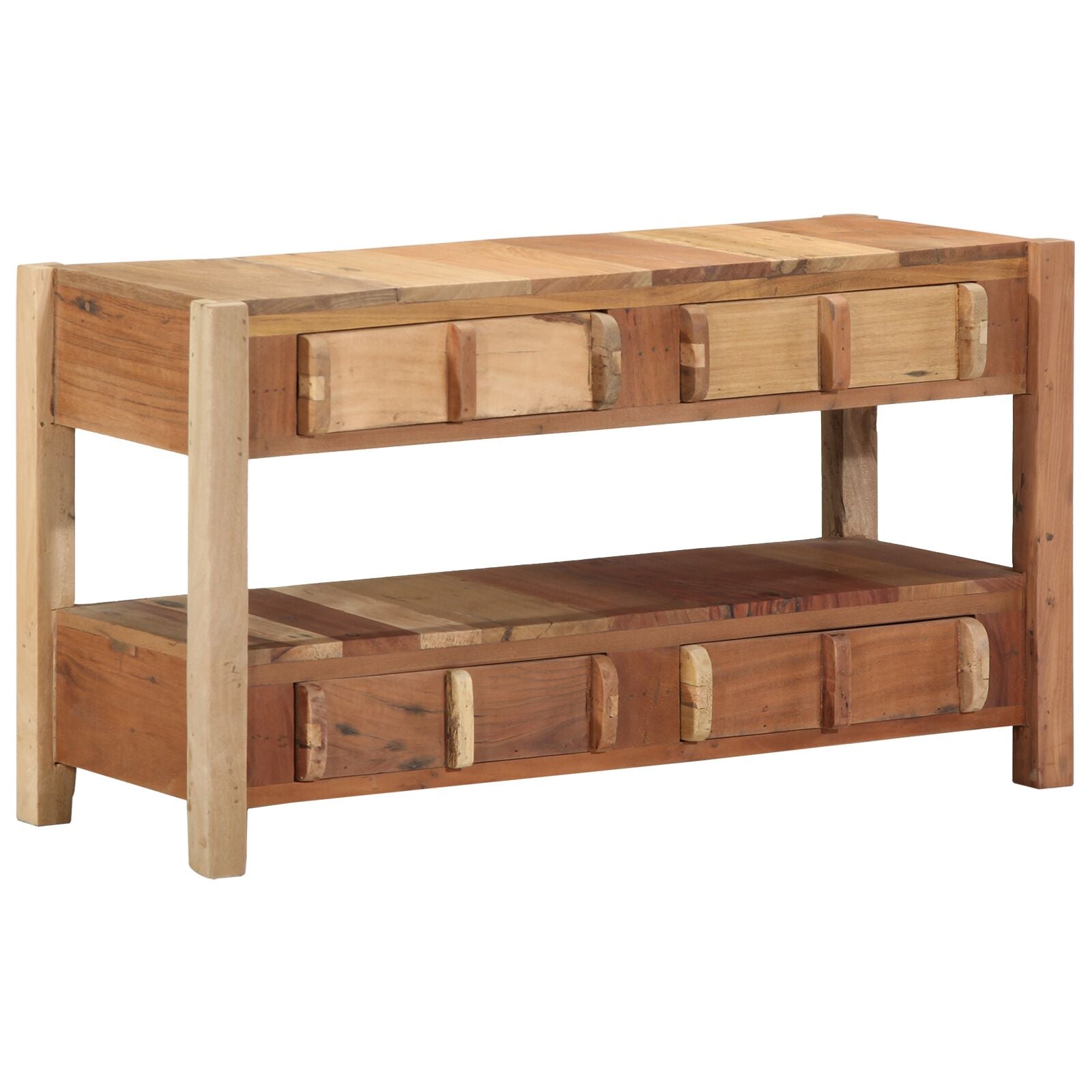 Meuble TV vidaXL 83x33x46 cm en bois massif récupéré Fixations & meubles de rangement multimédia vidaXL