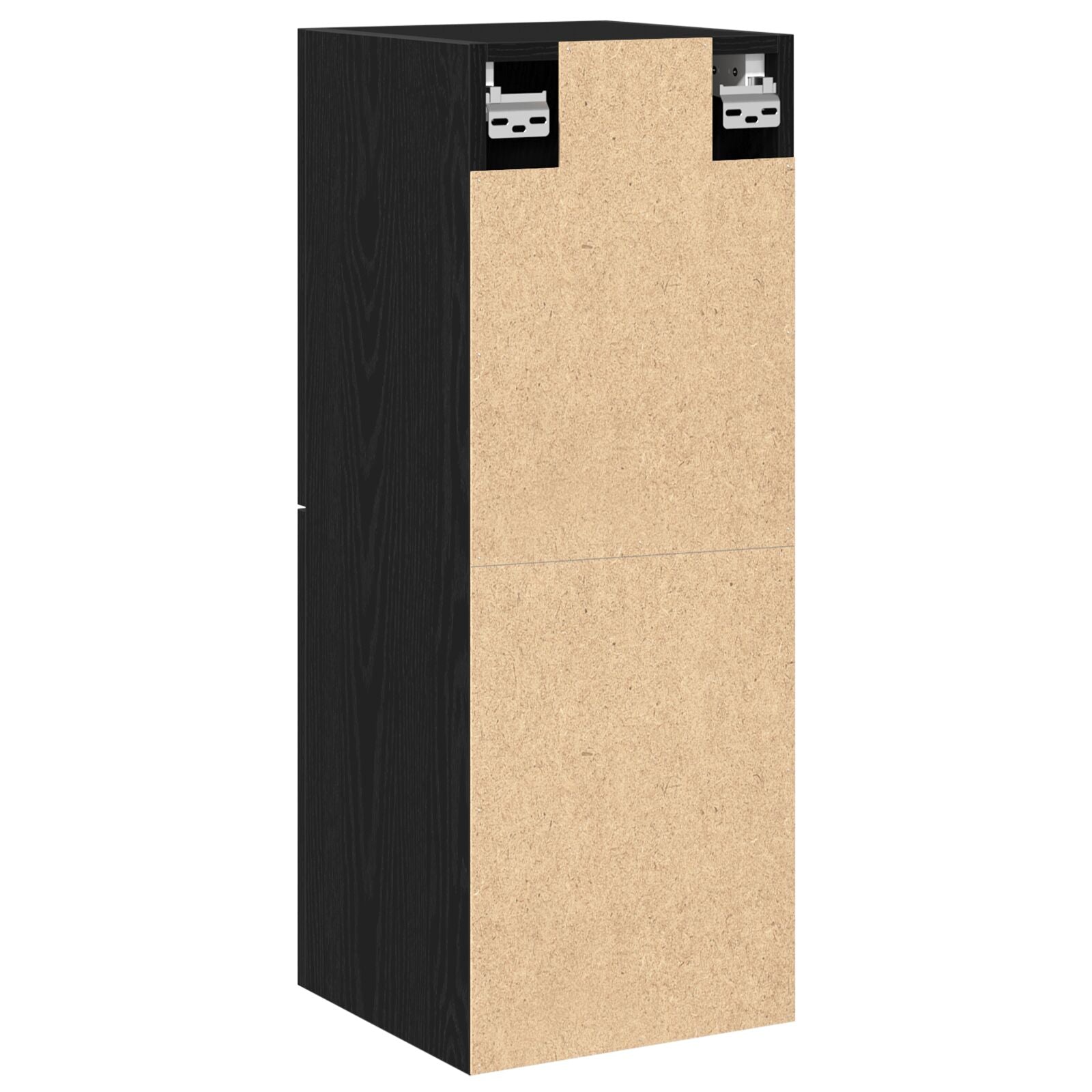 Armoire de Salle de Bain Murale vidaXL en Chêne Noir 30x30x80 cm en Bois Ensembles de mobilier pour salles de bains vidaXL