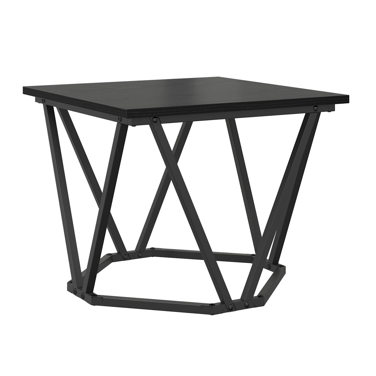 Tables d'appoint vidaXL 3 pcs Noir Chêne en bois d'ingénierie Tables basses vidaXL
