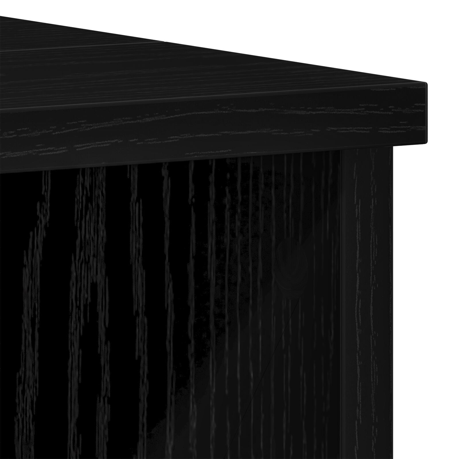 Meuble de salle de bain vidaXL Noir Chêne 60x32x54 cm Bois d'ingénierie Ensembles de mobilier pour salles de bains vidaXL
