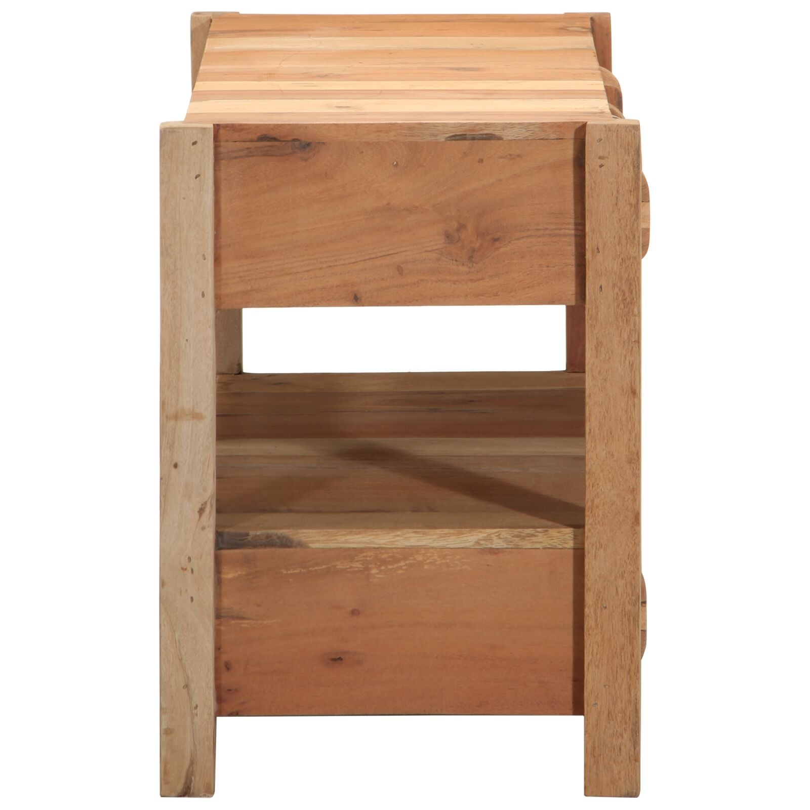 Meuble TV vidaXL 83x33x46 cm en bois massif récupéré Fixations & meubles de rangement multimédia vidaXL