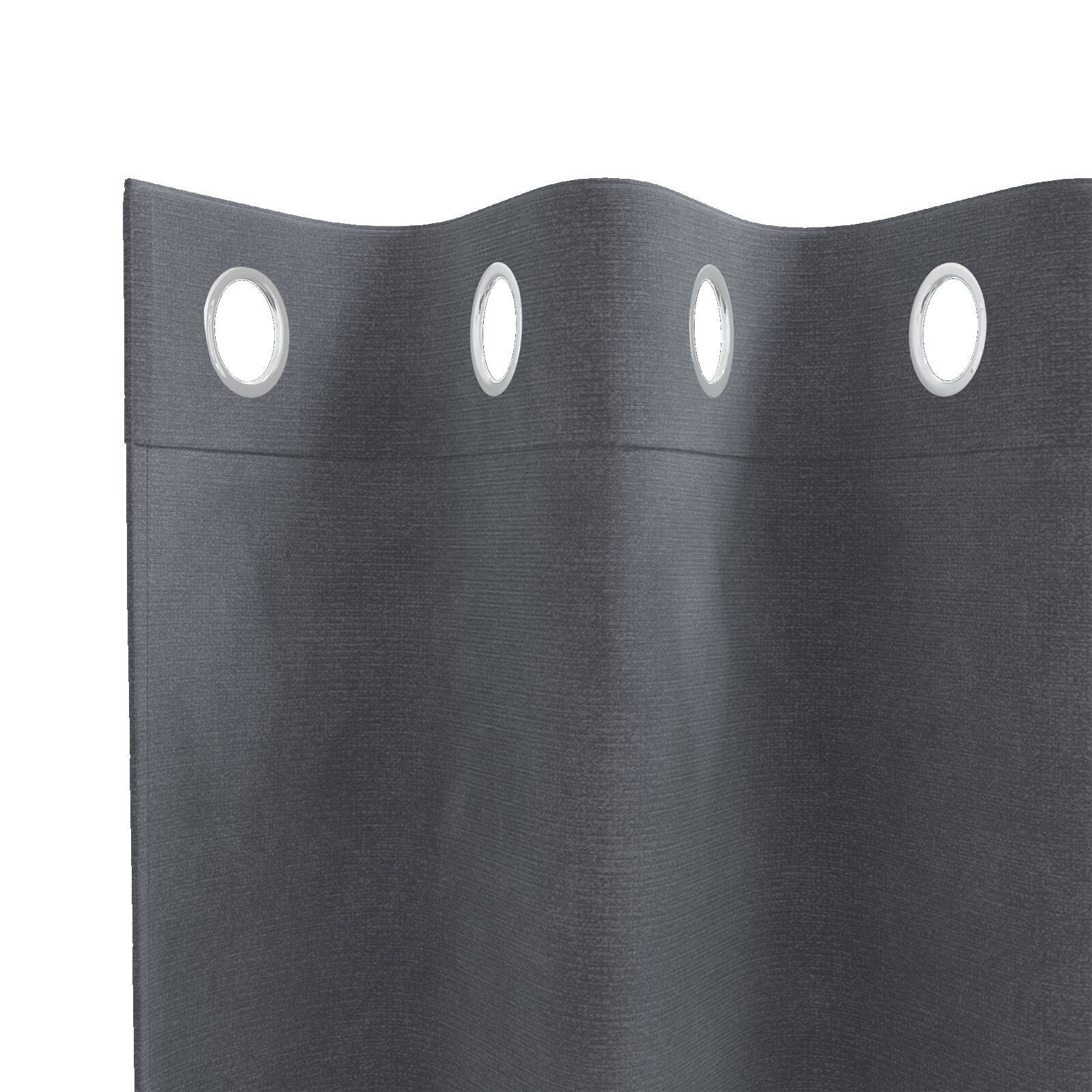 Rideaux occultants vidaXL avec œillets 2 pcs Velours gris clair super léger Rideaux vidaXL