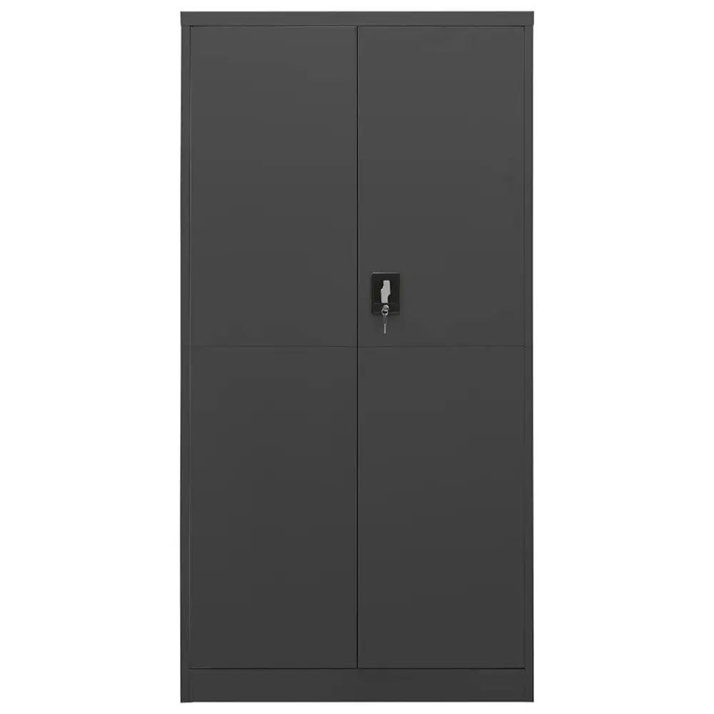 Armoire à casiers Anthracite 90x40x180 cm Acier - XIOS