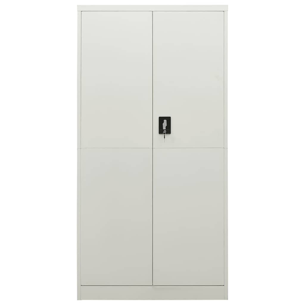 Armoire à casiers Gris clair 90x40x180 cm Acier - XIOS