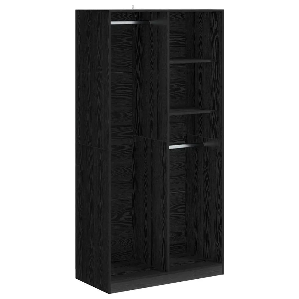 Armoire Chêne noir 100 x 50 x 200 cm Bois d’ingénierie - XIOS