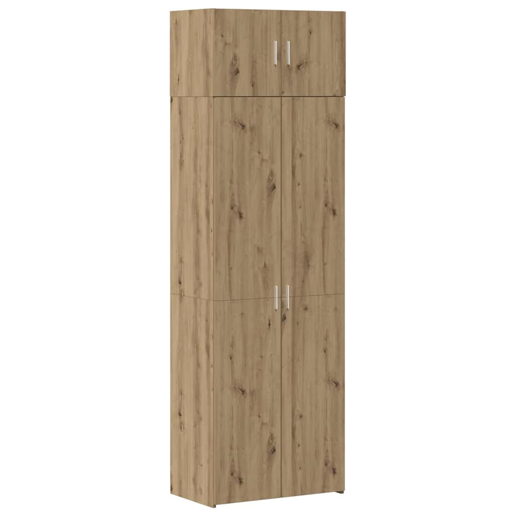 Armoire de rangement 3 pc Chêne artisanal 70 x 42,5 x 185 cm - XIOS