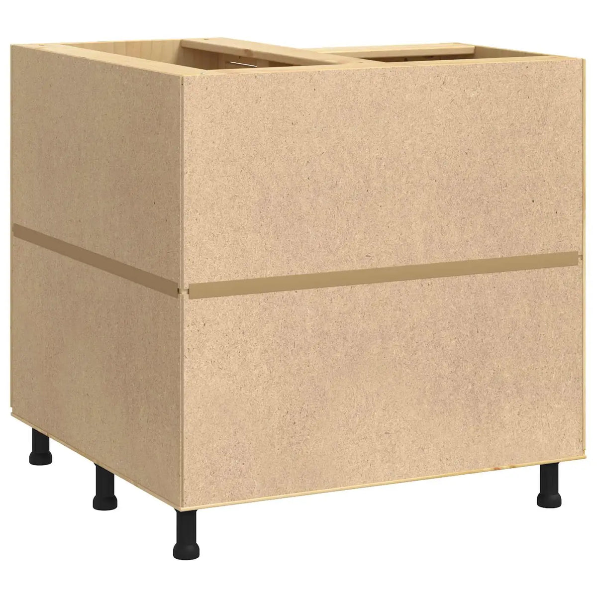 Armoire SKI Brun Miel 80 x 80 x 81 cm Pin massif - XIOS