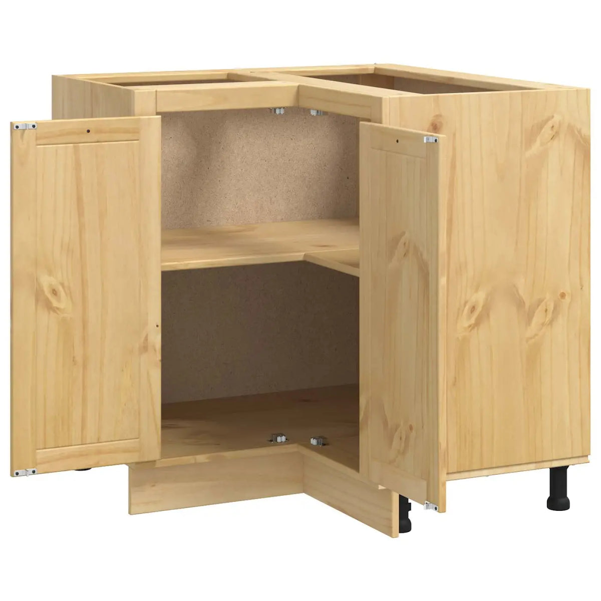 Armoire SKI Brun Miel 80 x 80 x 81 cm Pin massif - XIOS