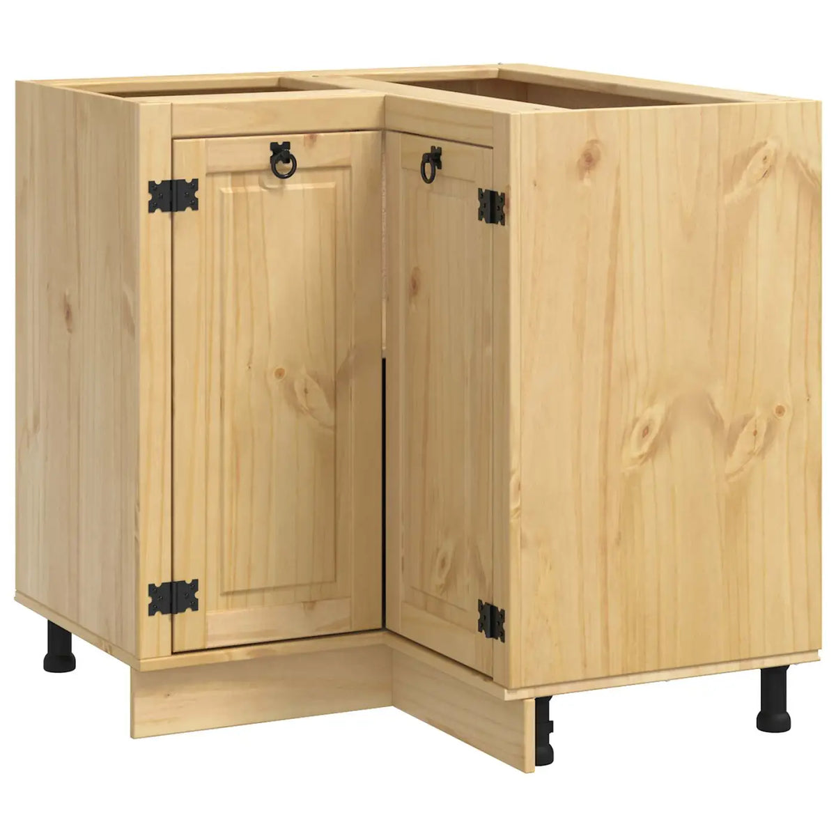 Armoire SKI Brun Miel 80 x 80 x 81 cm Pin massif - XIOS