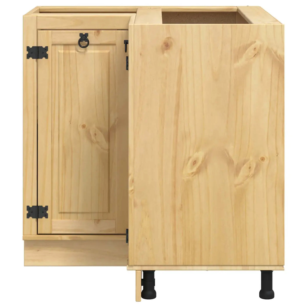 Armoire SKI Brun Miel 80 x 80 x 81 cm Pin massif - XIOS