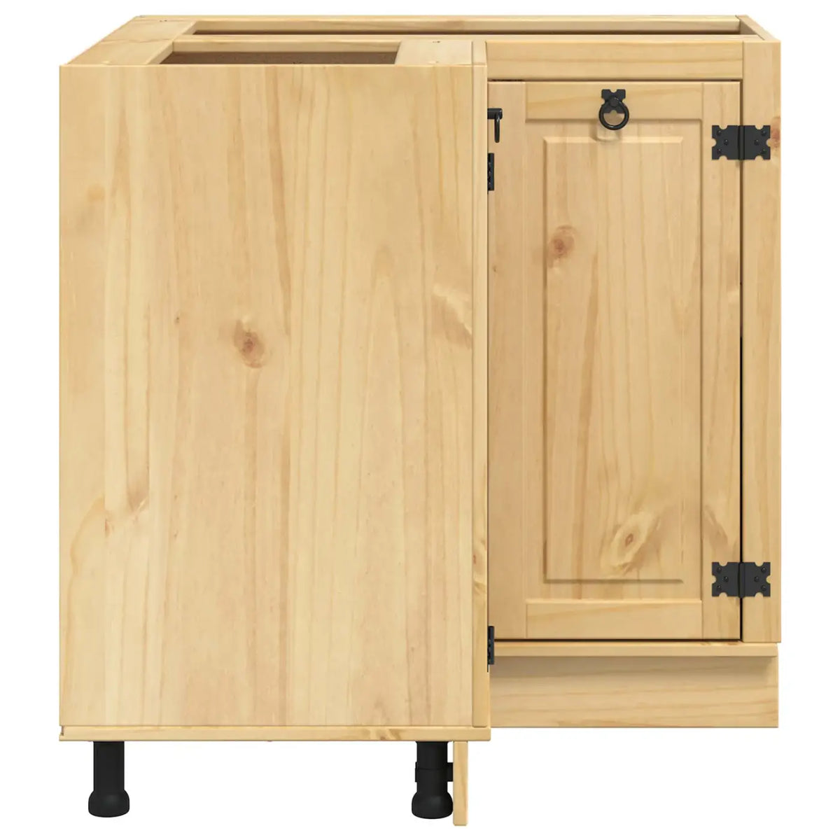Armoire SKI Brun Miel 80 x 80 x 81 cm Pin massif - XIOS