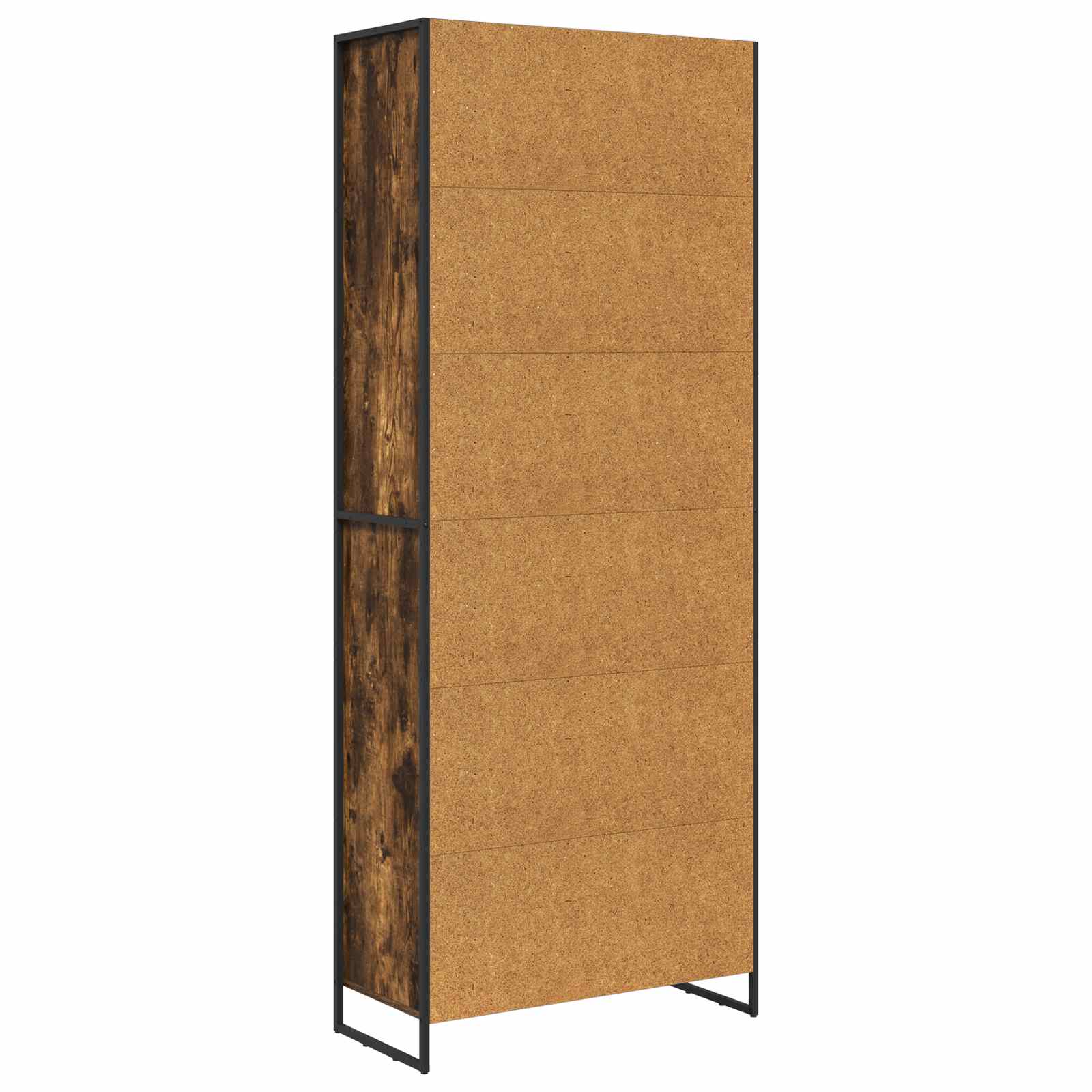 Armoires Hautes Chêne Fumé 79 x 36 x 200 cm Bois d'ingénierie - XIOS