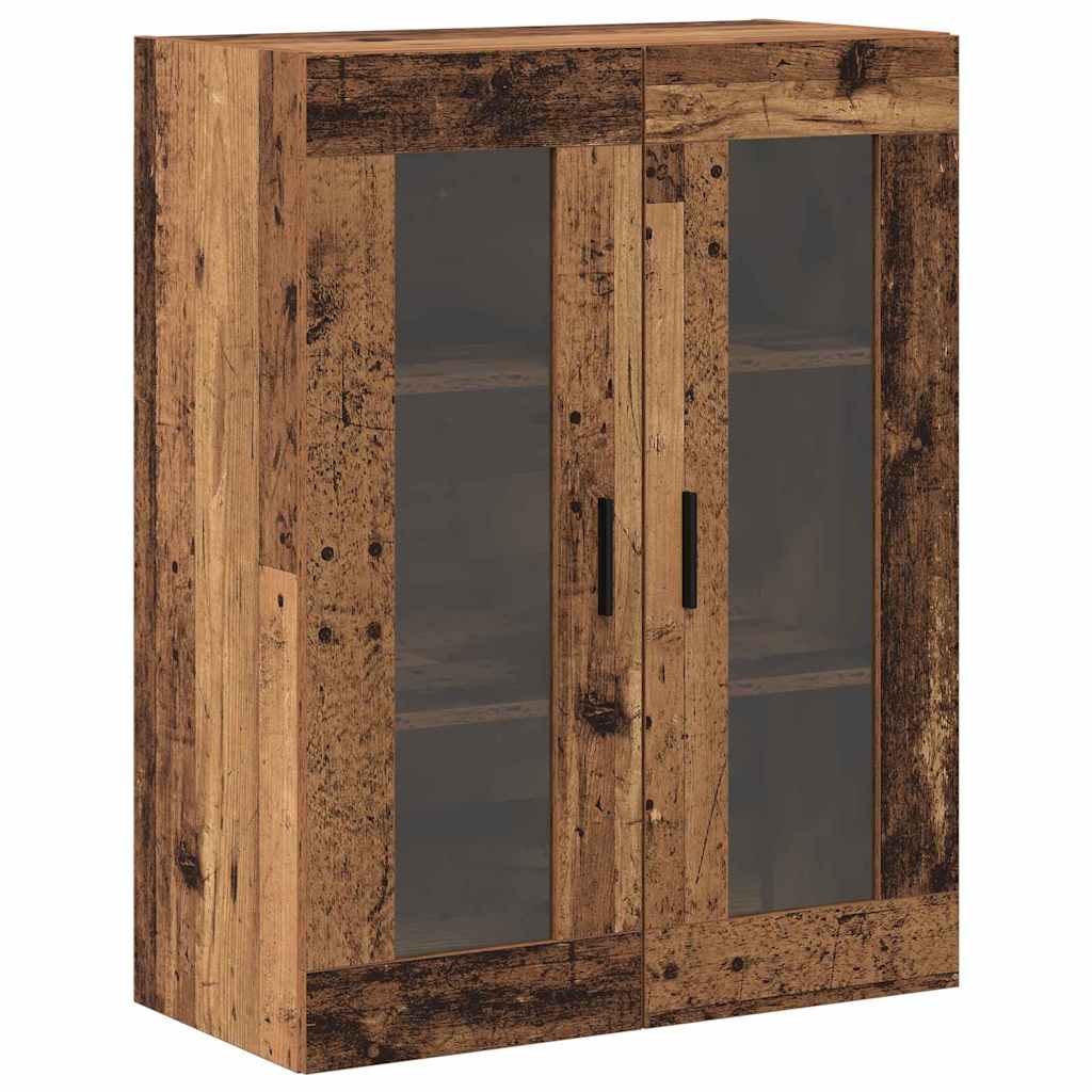 Armoires Murailles 2 pc Bois ancien 69,5 x 34 x 90 cm - XIOS