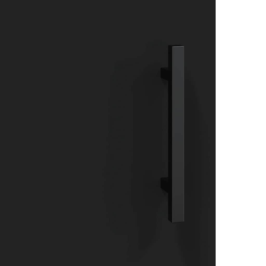 Armoires murales 2 pcs noir 69,5x34x90 cm - XIOS