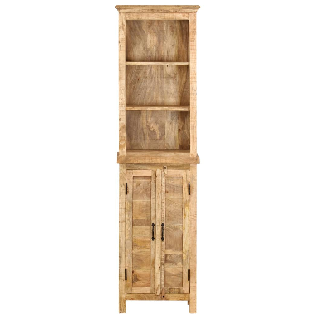 Bibliothèque 50 x 30 x 180 cm Bois massif de manguier - XIOS