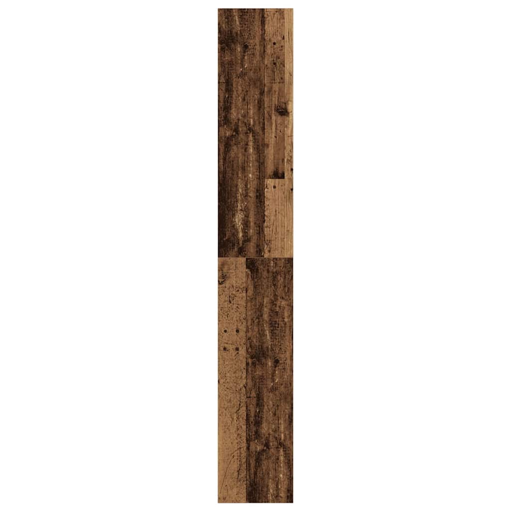 Bibliothèque 6 niveaux 80 x 30 x 198 cm Bois d'ingénierie - XIOS