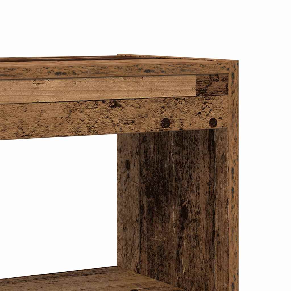 Bibliothèque 6 niveaux 80 x 30 x 198 cm Bois d'ingénierie - XIOS
