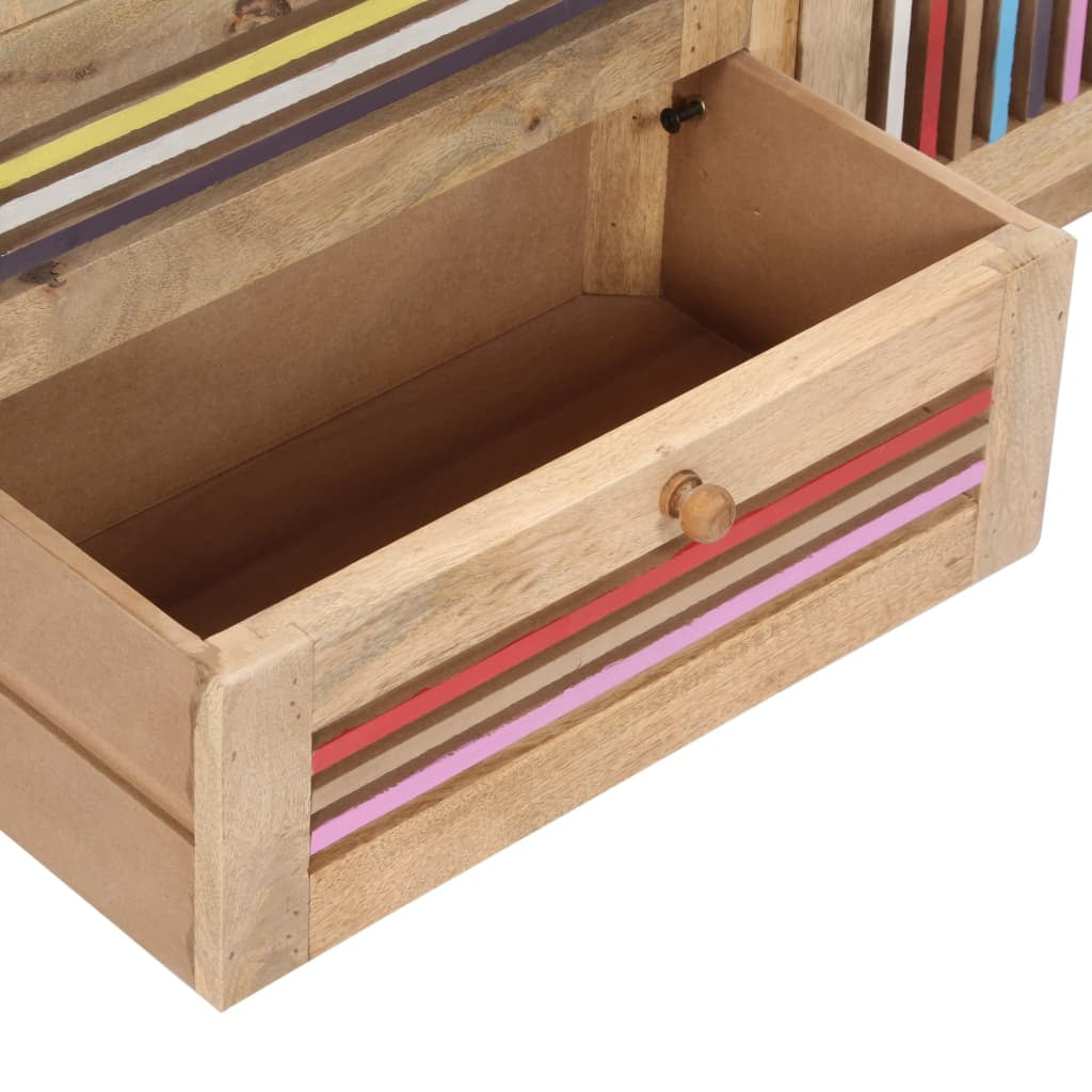 Buffet 100 x 30 x 75 cm Bois de manguier massif - XIOS