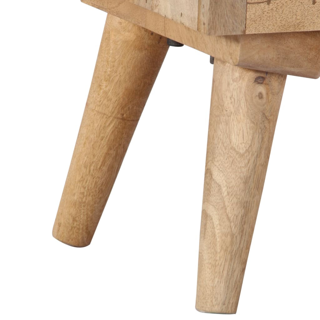 Buffet 100 x 30 x 75 cm Bois de manguier massif - XIOS