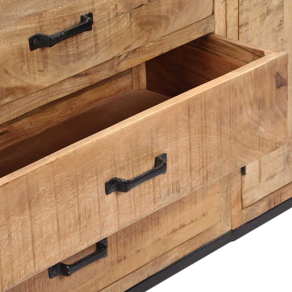 Buffet 140x35x75 cm Bois de manguier massif - XIOS