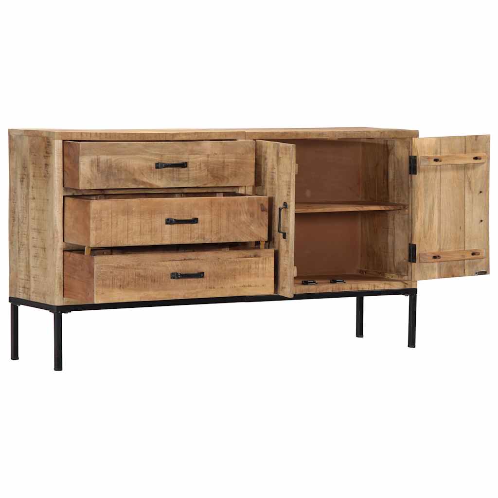 Buffet 140x35x75 cm Bois de manguier massif - XIOS