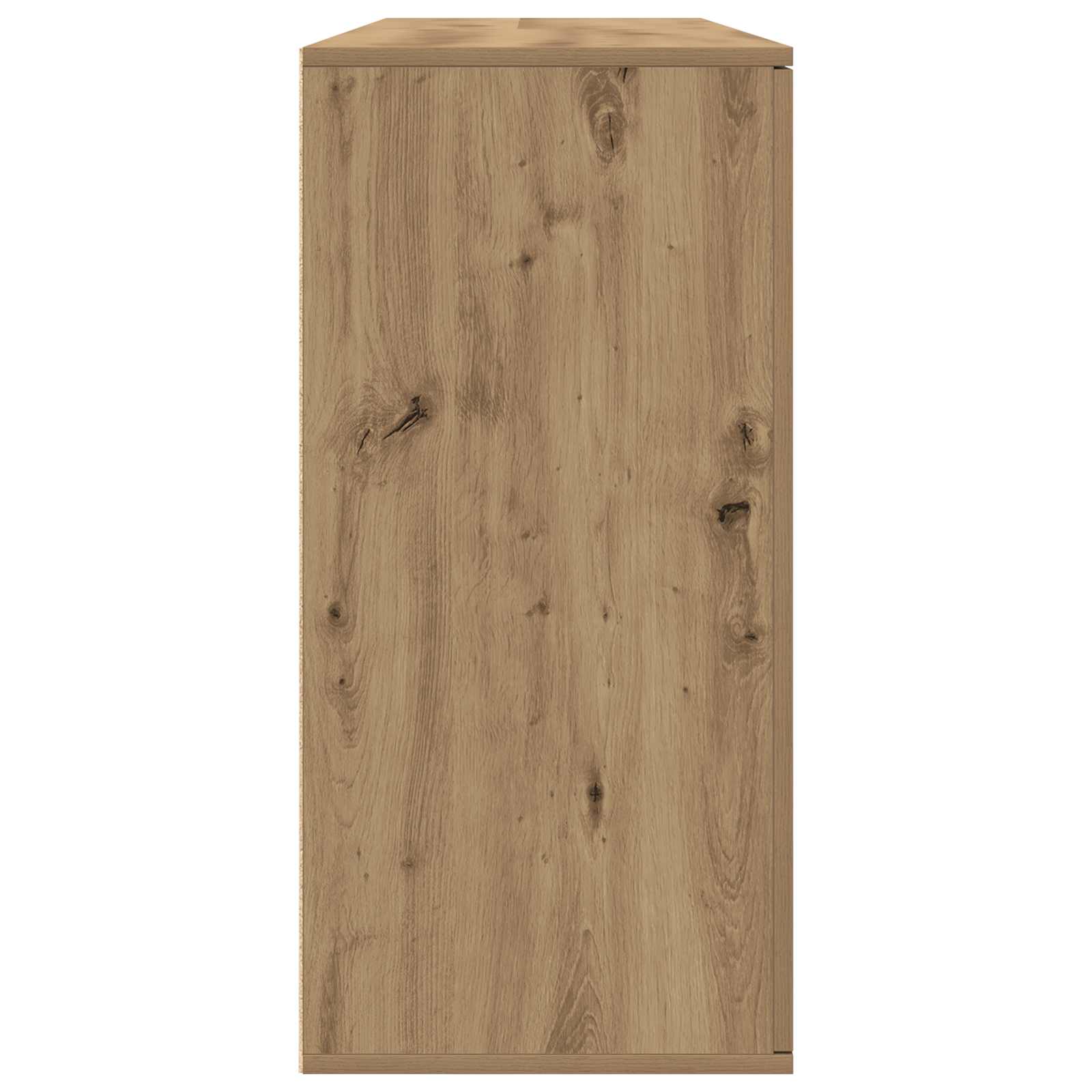 Buffet 2 pc Chêne artisanal 79 x 38 x 80 cm Bois d'ingénierie - XIOS