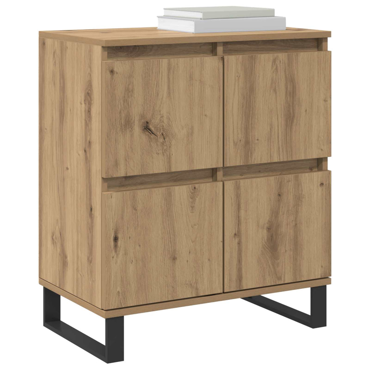 Buffet 3 pc Chêne artisanal 60 x 35 x 70 cm - XIOS