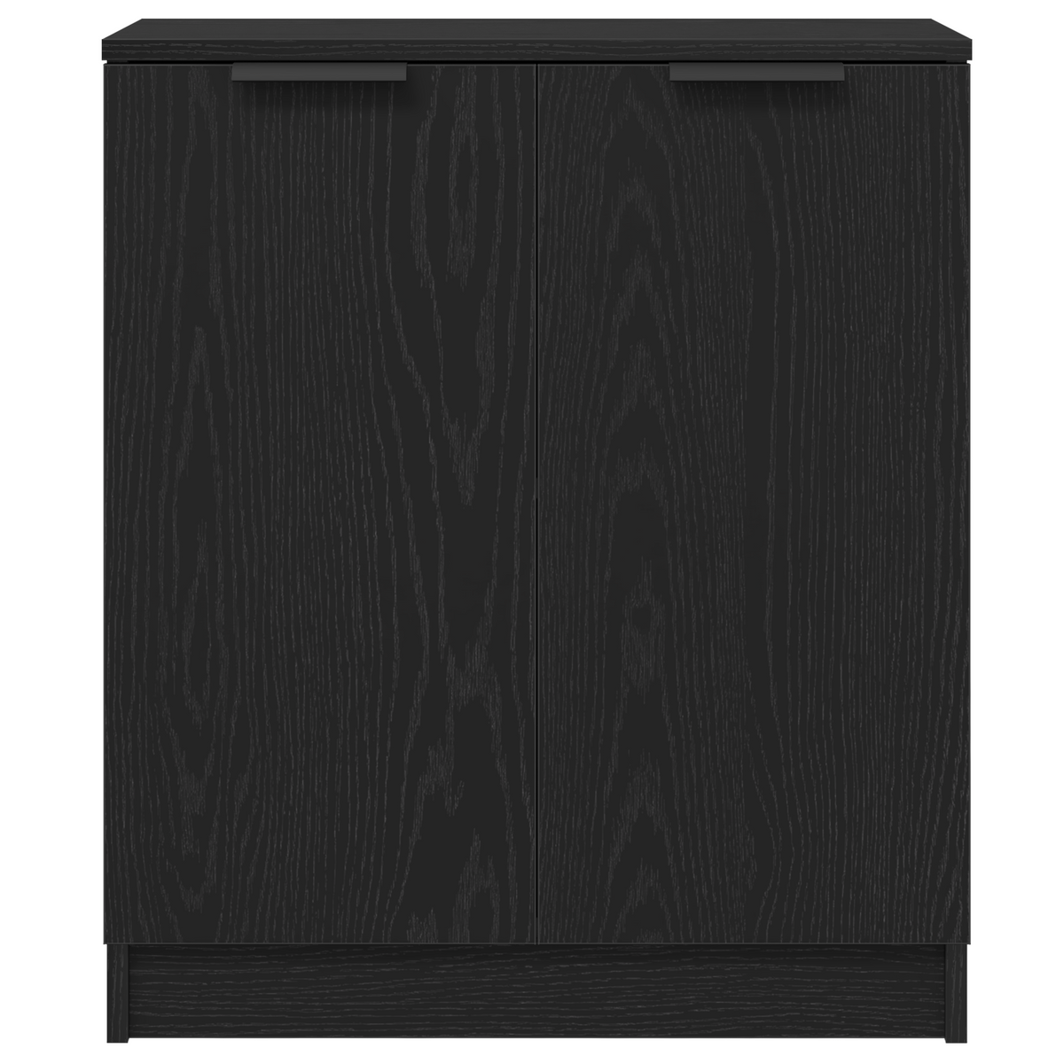 Buffet 3 pc Chêne noir 120 x 30 x 70 cm Bois d'ingénierie - XIOS