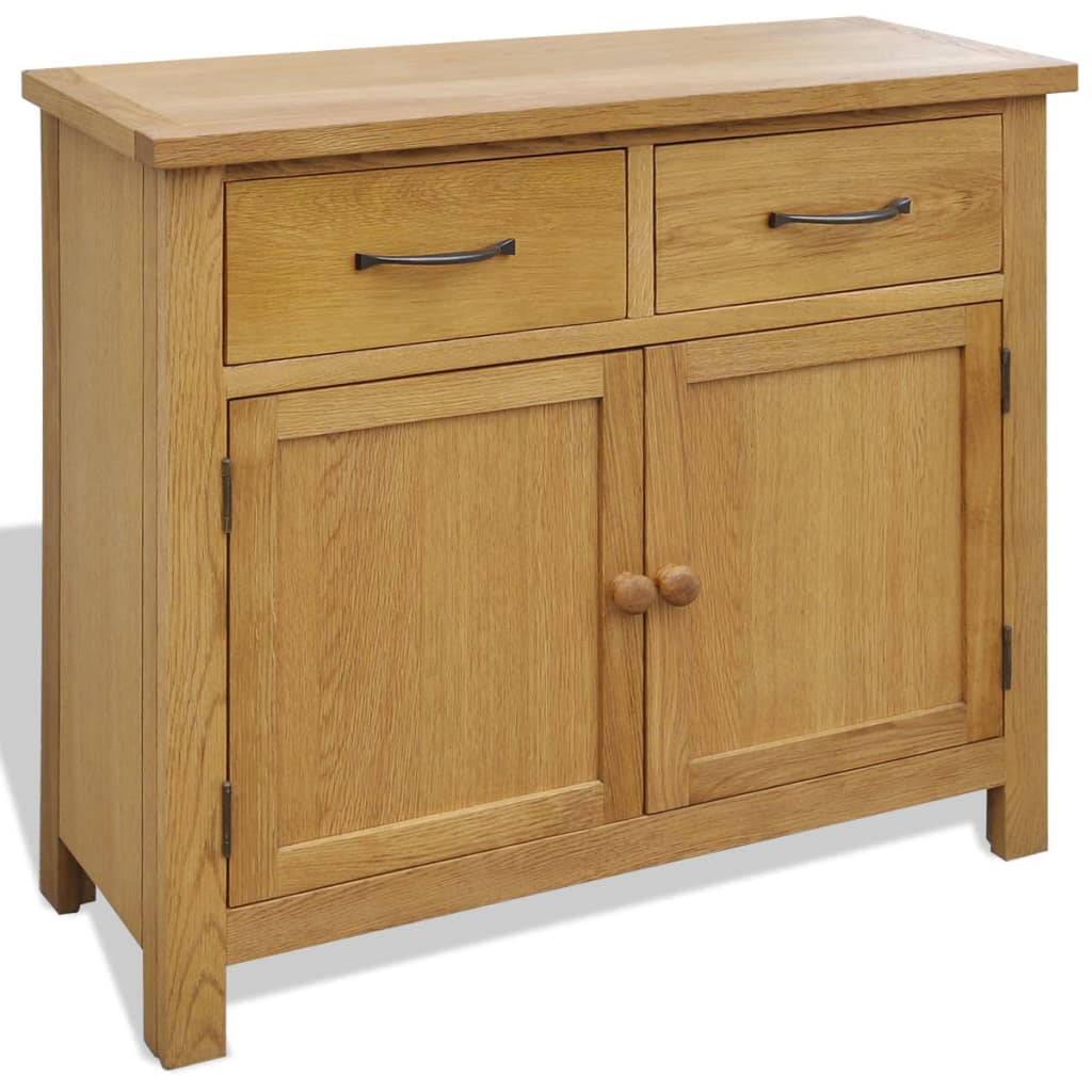 Buffet 90 x 33,5 x 83 cm Bois de chêne massif - XIOS