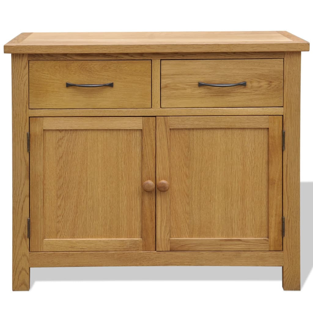 Buffet 90 x 33,5 x 83 cm Bois de chêne massif - XIOS