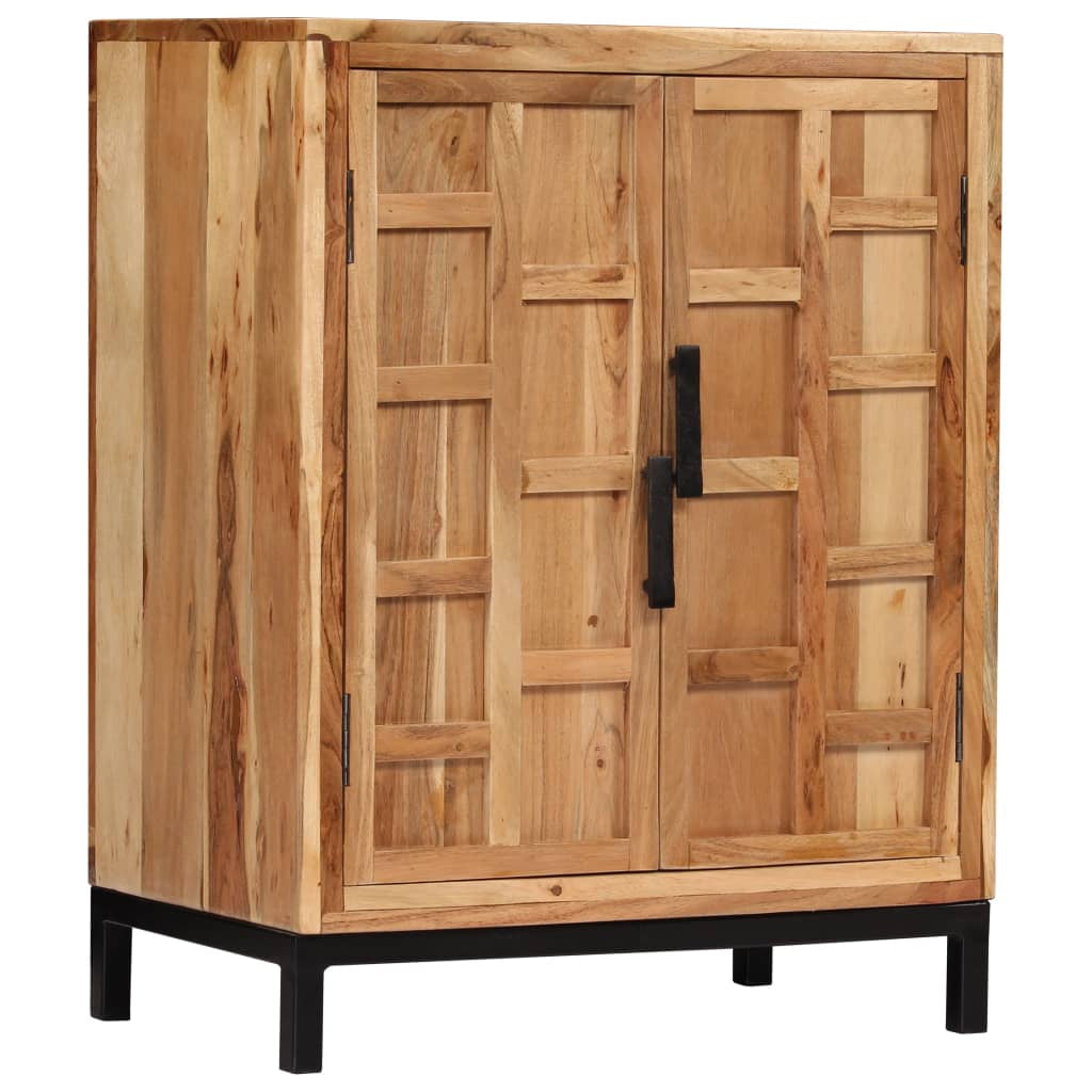 Buffet Bois d’acacia solide 60x35x76 cm Marron - XIOS
