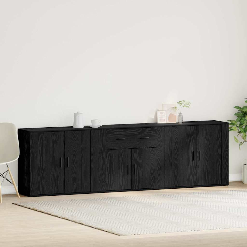 Buffet Chêne noir 240 x 33 x 70 cm Bois d’ingénierie - XIOS