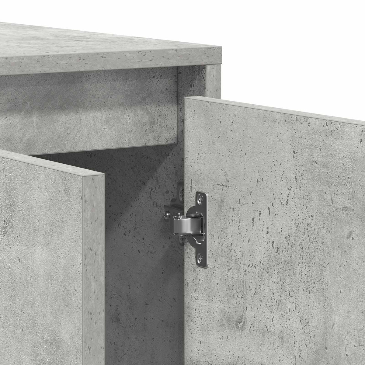 Buffet Gris béton 135 x 41 x 75 cm Bois d'ingénierie - XIOS