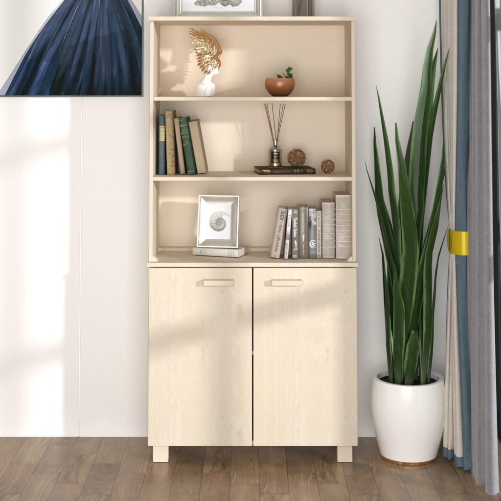 Buffet HAMAR Bois massif de pin Marron miel - XIOS